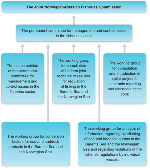 The organisation of the Fisheries Commission